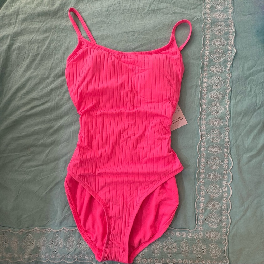 Time and Tru Hot Pink Swimsuit